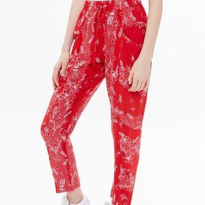 Urban Outfitters Red Comfy Hippie Pants